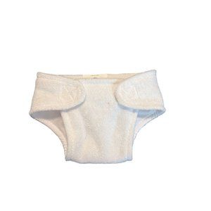 JC Toys doll diaper reusable washable Hook loop closure 5.5" across